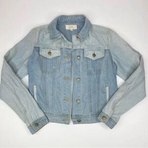 Size XL NWT Chelsea & Violet Denim Two-Toned Jacket